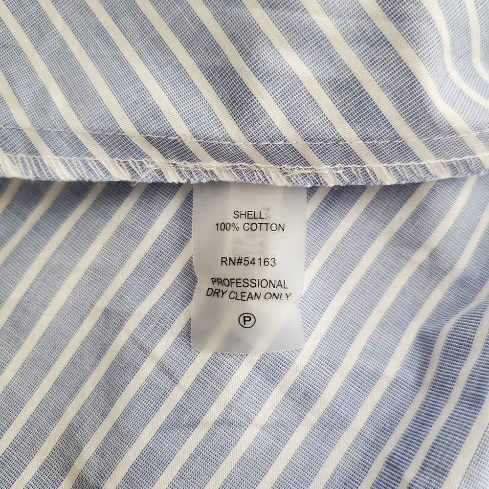 NWT Calvin Klein one shoulder stripe midi dress 14 - Picture 10 of 11
